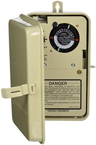 Intermatic PF1103T Time Clock and Thermostat – Beige, automatic pool freeze protection and energy-efficient scheduling.