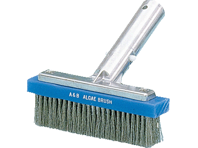 A and B Brush AB5000 6.25-Inch Straight Algae Swimming Pool Brush