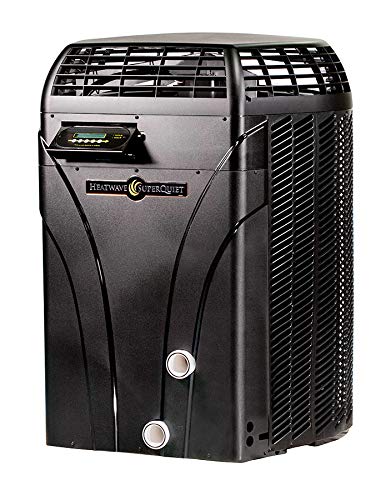 AquaCal SuperQuiet SQ166R 126K BTU heat pump – energy-efficient, ultra-quiet pool heater.