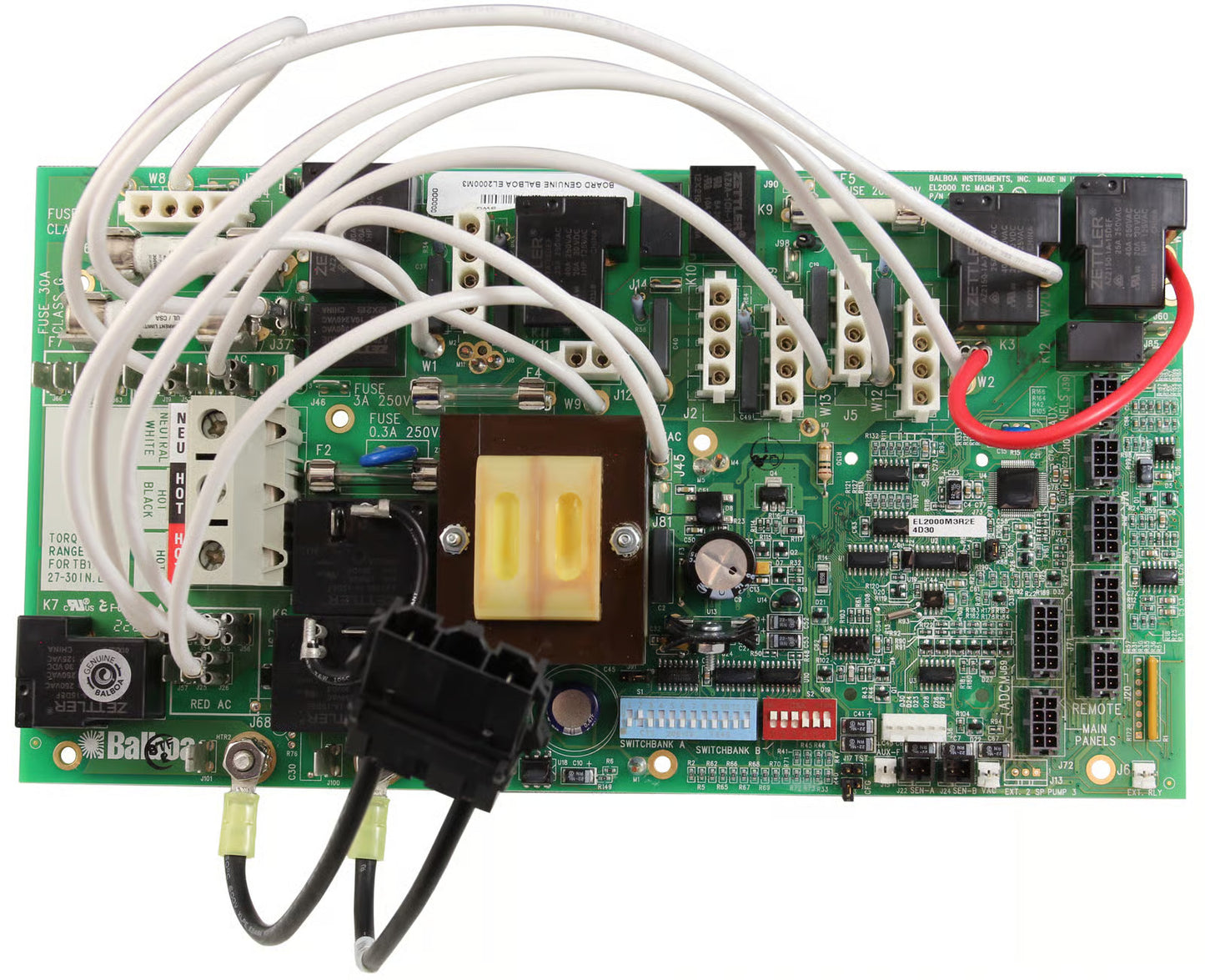 Balboa Water Group Circuit Board G1222 for hot tubs, energy-efficient and durable.