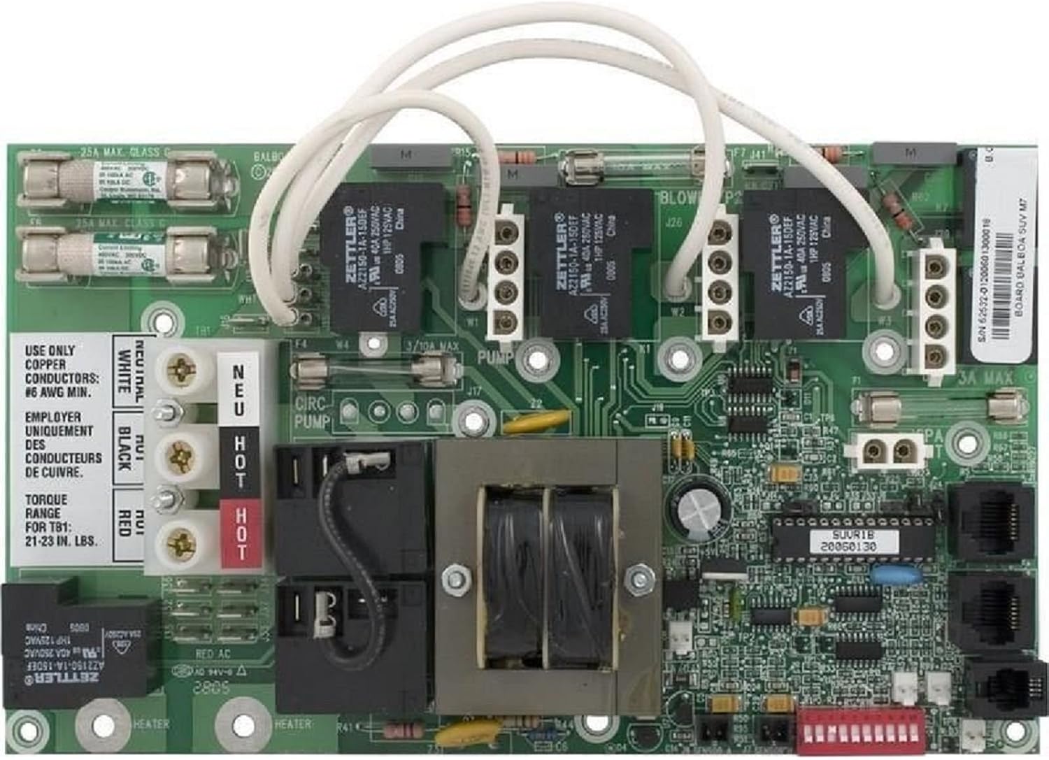 High-quality Balboa Water Group Circuit Board SUV Digital - 52532-02 for efficient spa control.