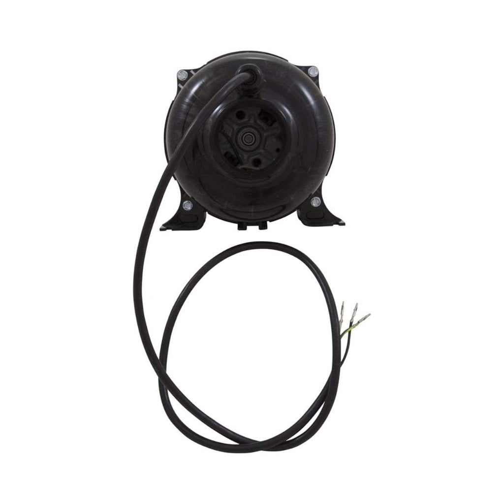 Air Supply Comet 2000 1.5hp spa blower with durable 4ft AMP cable, energy-efficient design for outdoor pools and spas.