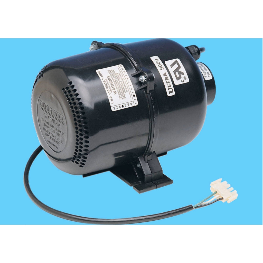 Air Supply Florida Ultra 9000 Spa Blower, 1.5HP, portable and energy-efficient.