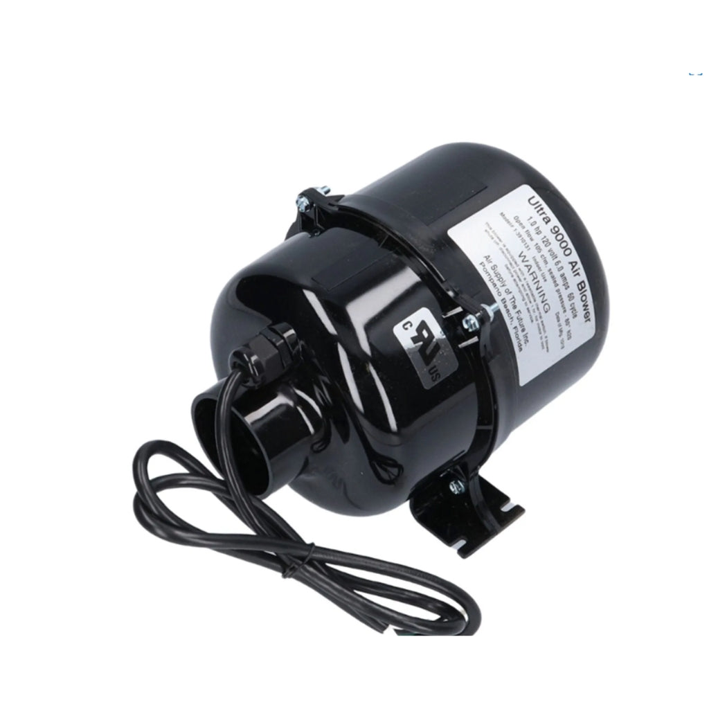 Air Supply Ultra 9000 1HP 120V Air Blower – Durable and Quiet for Pools and Spas