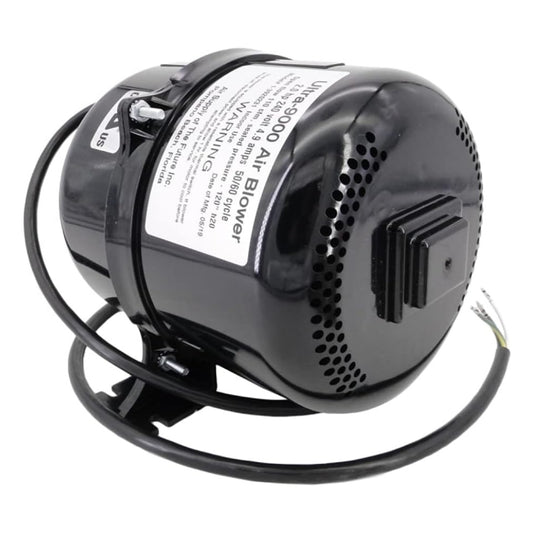 Air Supply Ultra 9000 240V 2HP Portable Spa Air Blower with 4 Pin AMP Cord for Pools and Spas