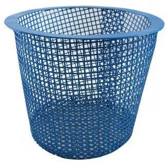 Aladdin Equipment Skimmer Basket B190, plastic-coated metal design for efficient debris collection and rust-resistant durability.