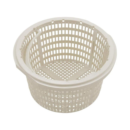 Astral Products Skimmer Basket with handle, designed for efficient debris collection in ground pools