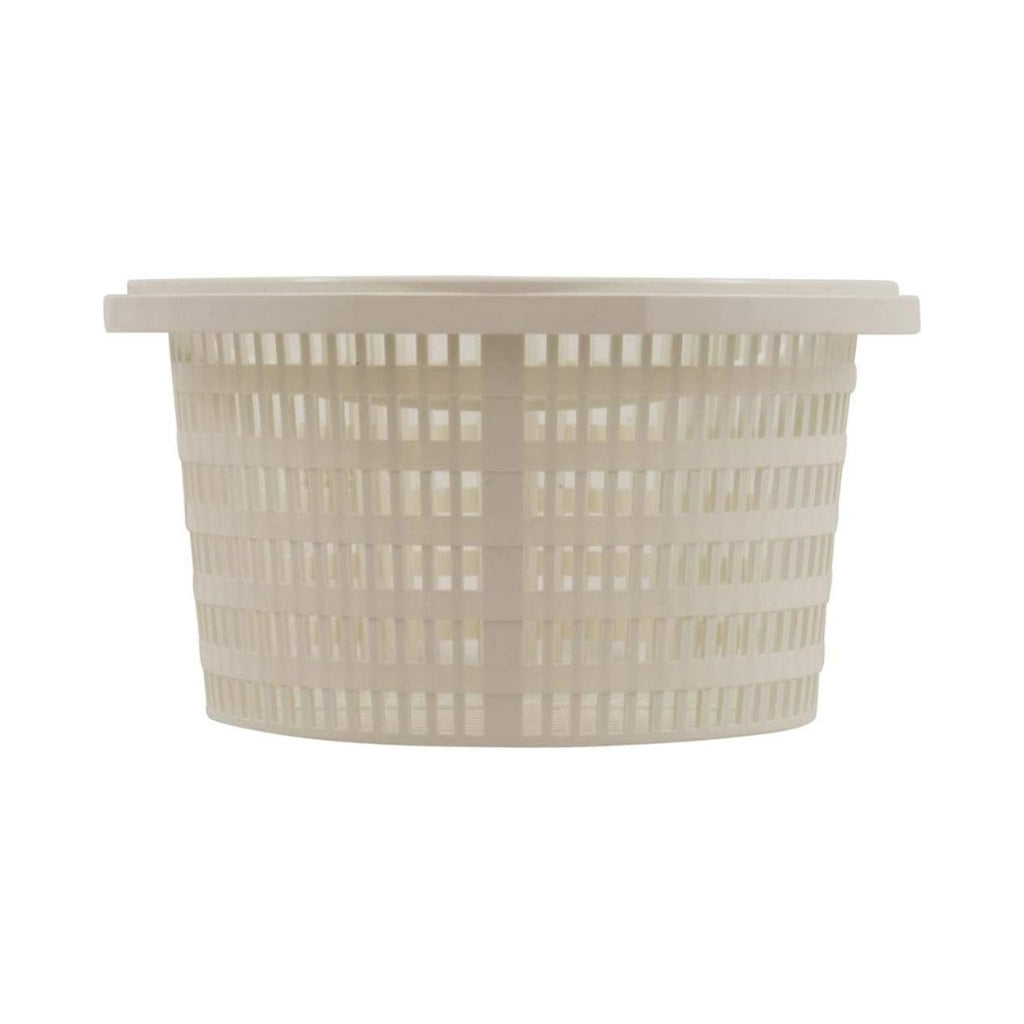 Astral Products Skimmer Basket with handle, designed for efficient debris collection in ground pools