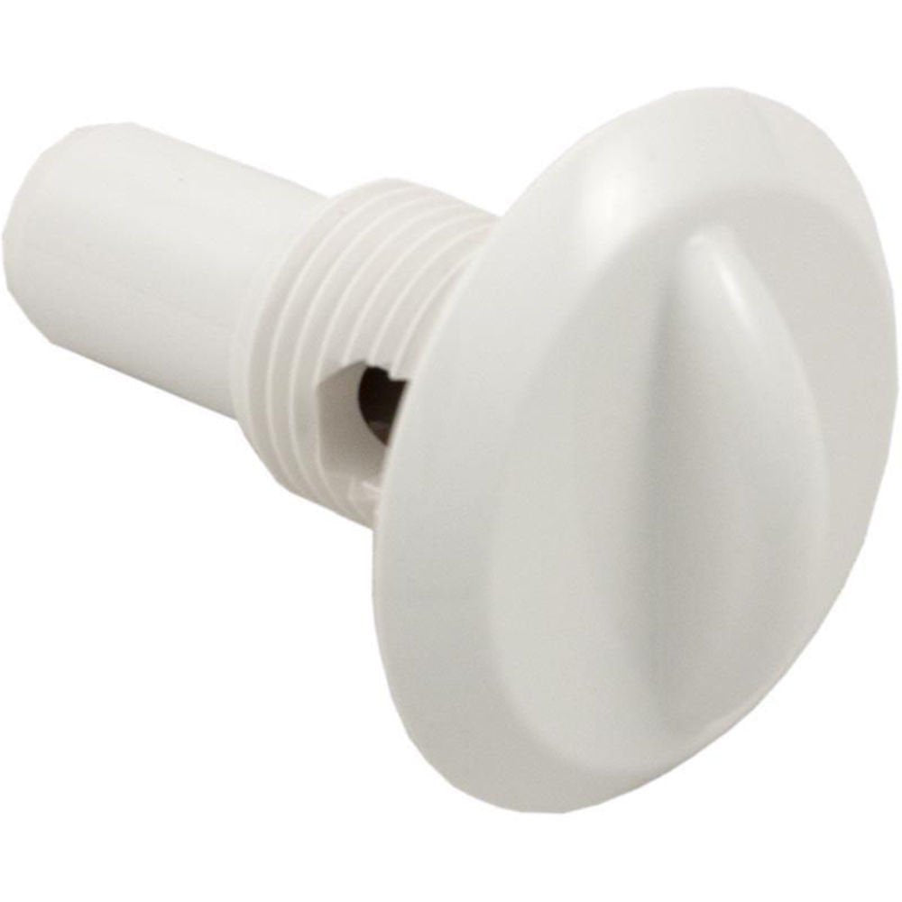 HydroAir/Balboa 0.5" White Air Control Stem Assembly for spa airflow regulation