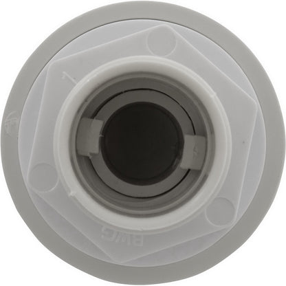 Balboa 1/2" Top Draw Snap Cap Air Control with smooth white finish, perfect for spas and whirlpool baths.