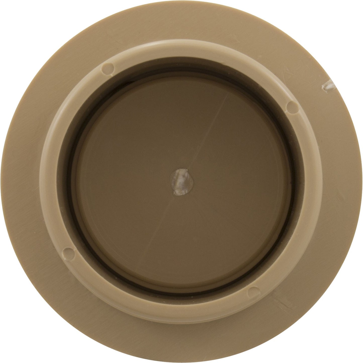 CMP Custom Molded Volleyball Flange & Flush Cap, Durable Tan for Clean Finish and Easy Installation on Courts