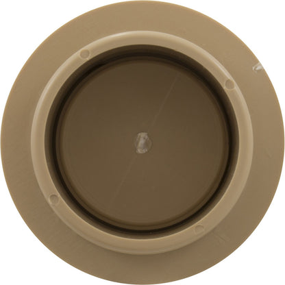 CMP Custom Molded Volleyball Flange & Flush Cap, Durable Tan for Clean Finish and Easy Installation on Courts