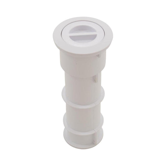 CMP Custom Molded Volleyball Pole Holder Kit White for Secure Outdoor Use, Weather-Resistant Design