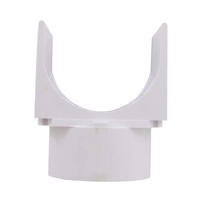 Champlain Plastics Solar Cover Reel Yoke in White for Easy Handling with Olympic Solar Reel Systems