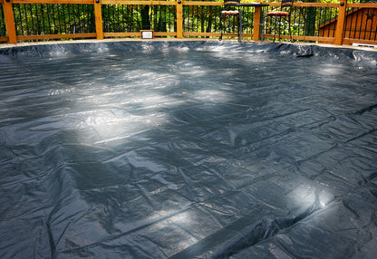 GLI 12 x 21-Feet Oval Solid Above Ground Swimming Pool Cover | 45-1221OV-EST-3-BX