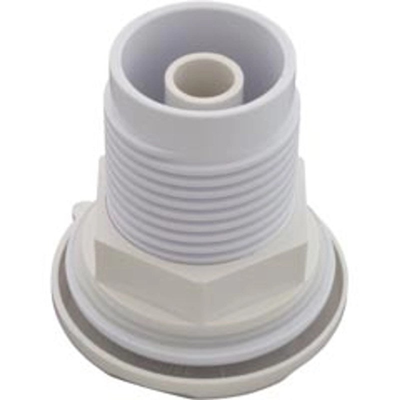 Durable CMP Custom Molded White Spa Air Control with Slim Gunite 1" Socket for improved airflow and spa performance.