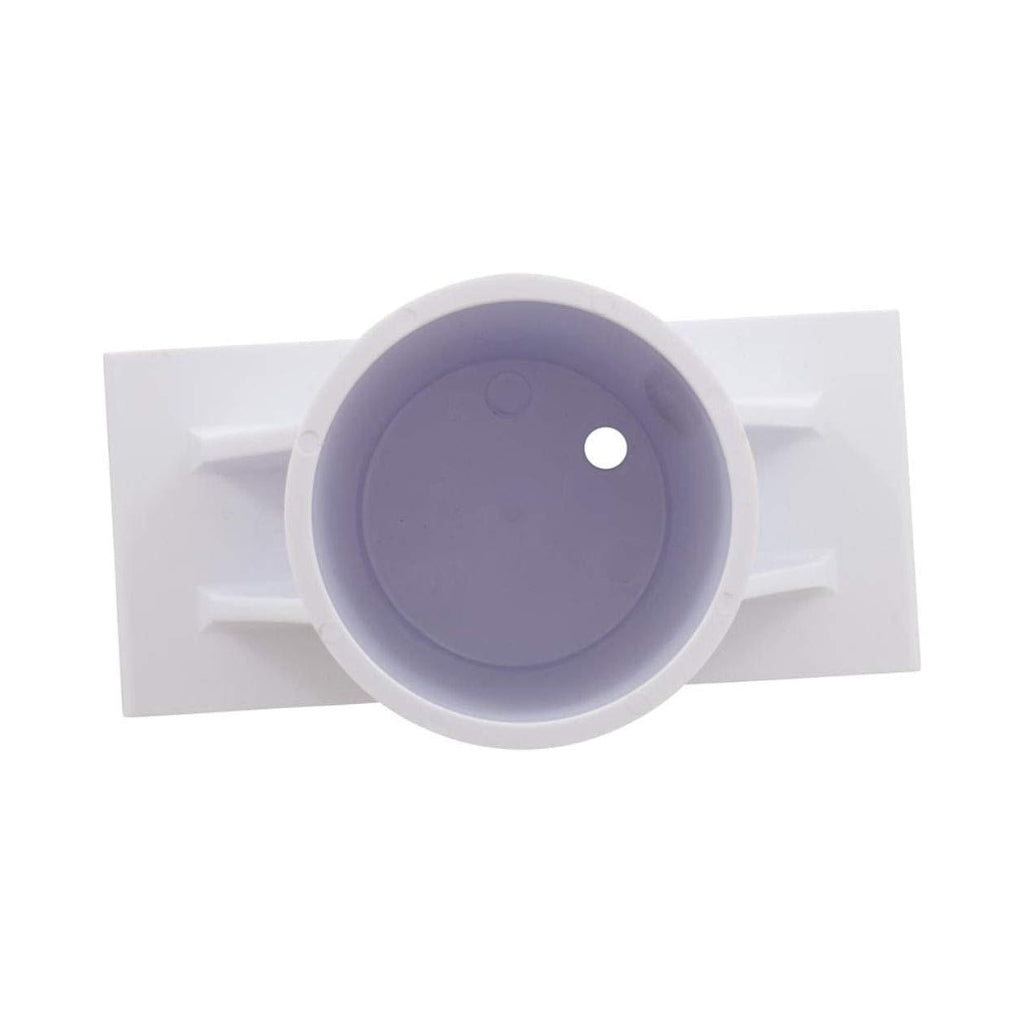 Durable Champlain Plastics Solar Cover Reel Base in White for Stable Support with Olympic Reels