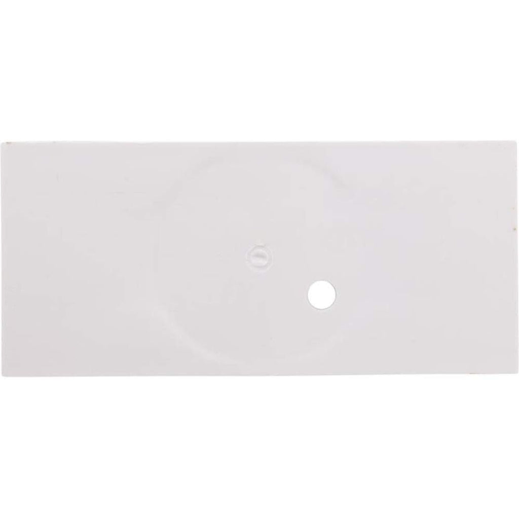 Durable Champlain Plastics Solar Cover Reel Base in White for Stable Support with Olympic Reels