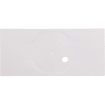 Durable Champlain Plastics Solar Cover Reel Base in White for Stable Support with Olympic Reels