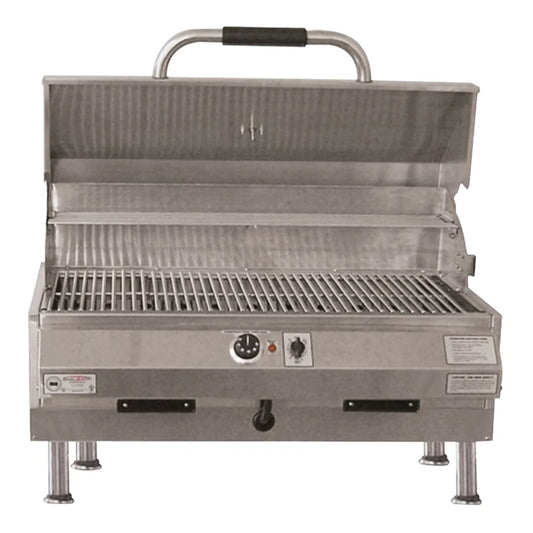 Electri-Chef Ruby 32" Tabletop Electric Grill with Stainless Steel Cooking Grids