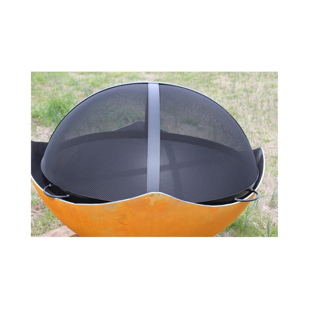 Fire Pit Art Spark Guard 34.5 - Enhance Safety & Style