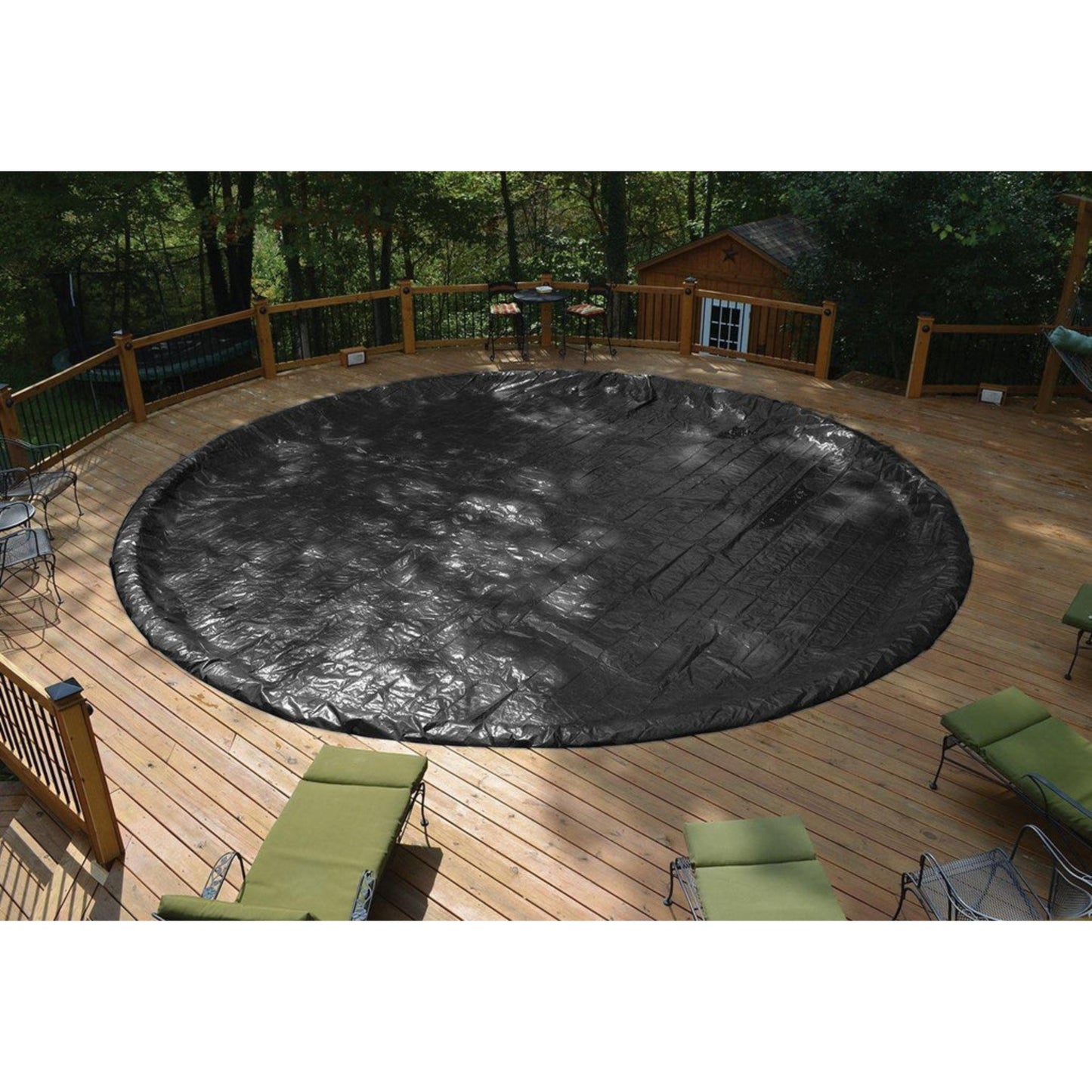 GLI 12 x 18-Feet Oval Winter Above Ground Swimming Pool Cover 