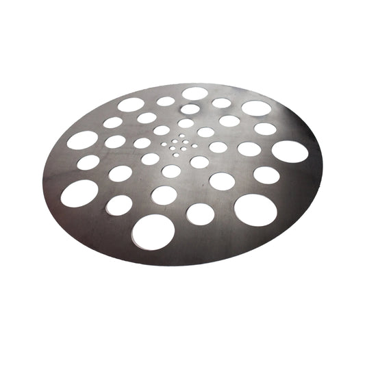 Gateway Drum Smoker Heat Diffuser Plate for 30 Gallon BBQ Smokers - Even Heat Distribution