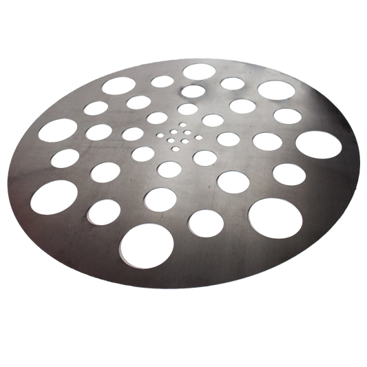 Gateway Drum Smoker Heat Diffuser Plate for 30 Gallon BBQ Smokers - Even Heat Distribution