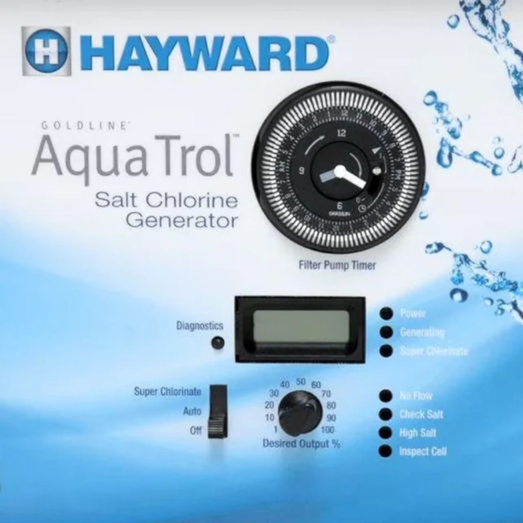 Hayward AquaTrol Salt Chlorination System for above-ground pools – 18K gal capacity