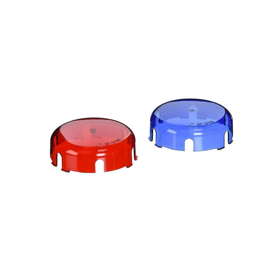 Hayward Lens Cover Replacement Kit - Blue and Red covers for underwater lights.