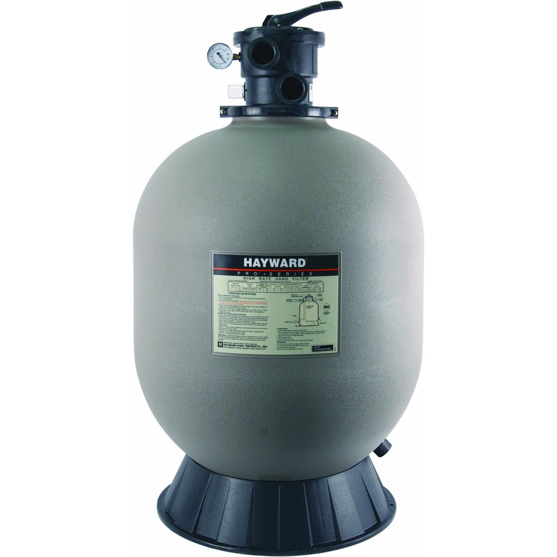 Hayward ProSeries 24" Top-Mount Valve Pool Filter W3S244T