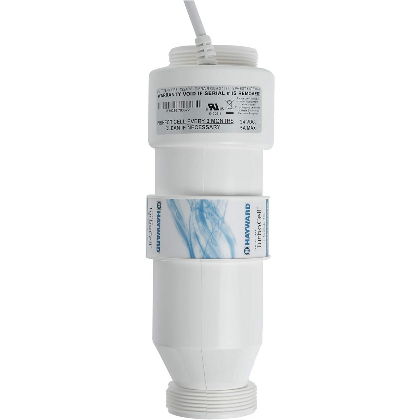 Hayward T-CELL-3 Gal Cell Salt System W3T-CELL-3
