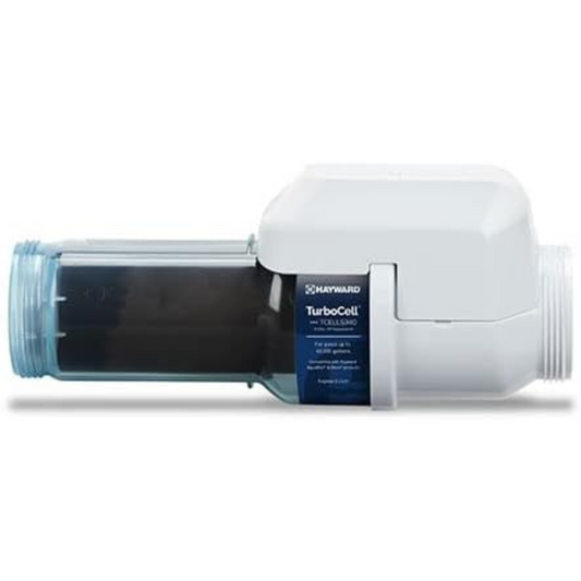 Hayward Turbo Cell S3 Salt Cell 40K Gal for efficient saltwater pool chlorination.