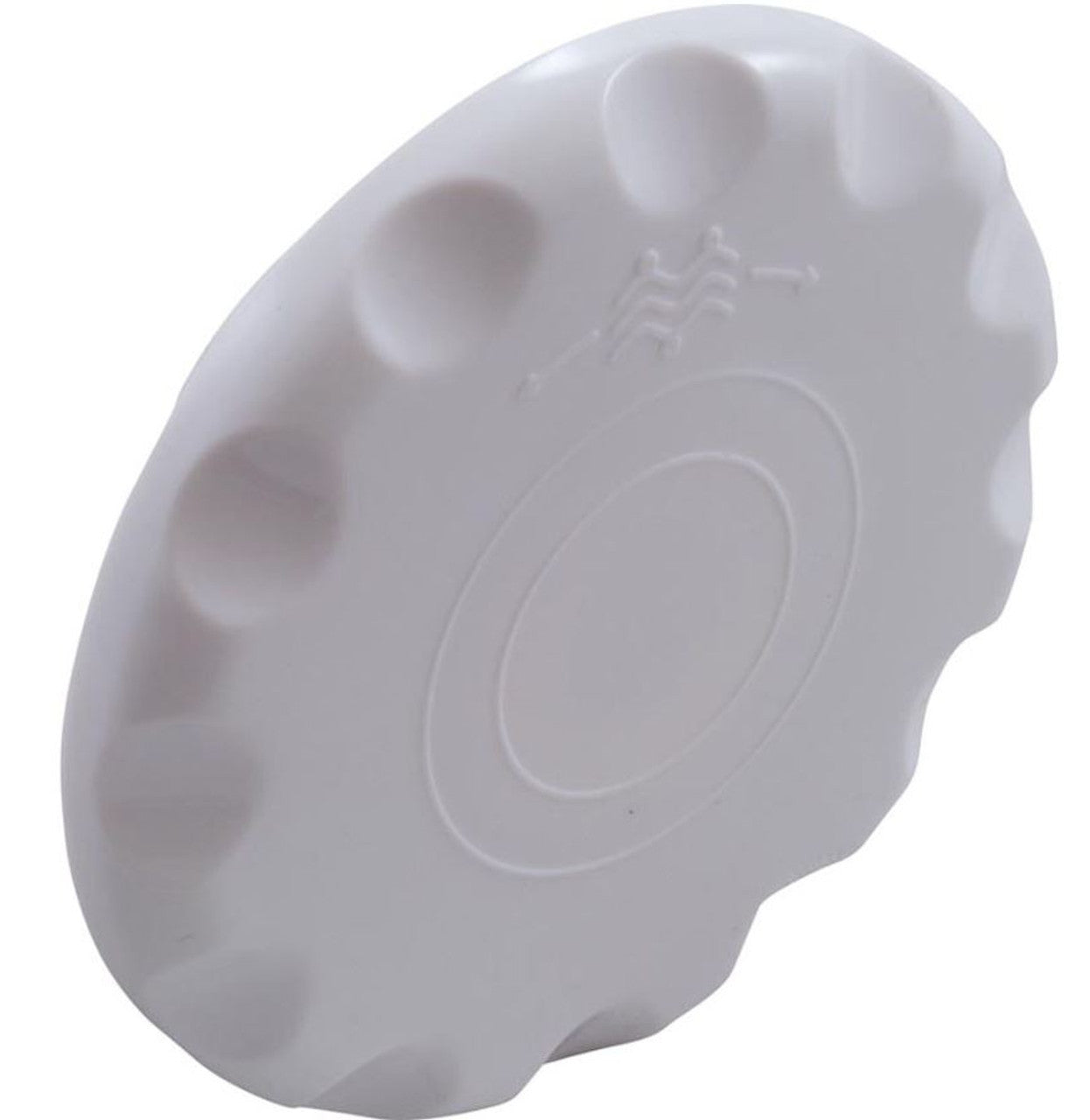 Hydrabaths Air Control Knob, White - Durable spa replacement part with O-ring for Sundance and Jacuzzi hot tubs.