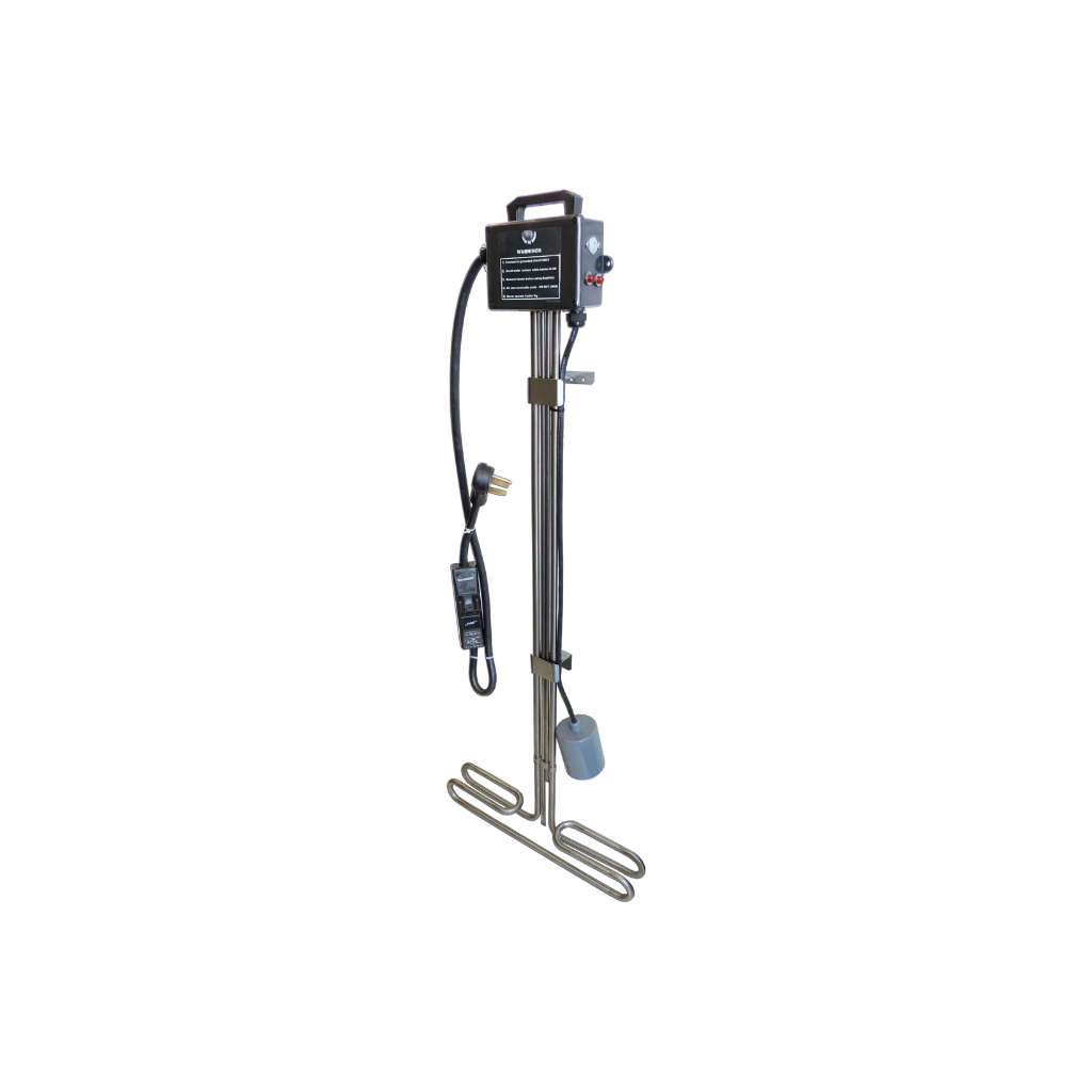 Hydro Quip Immersion Heater Baptistery 6kW 220V with Ground Fault Protection.