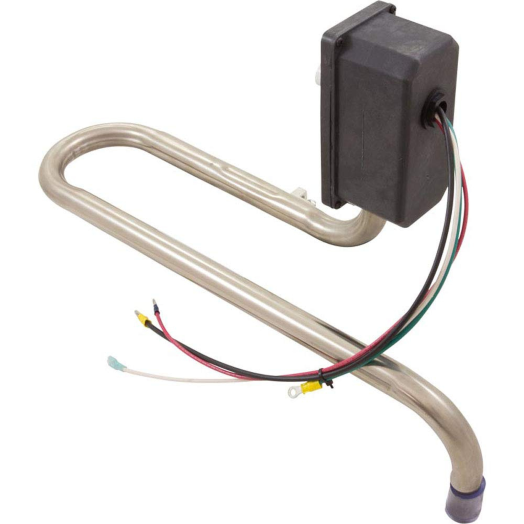 HydroQuip Tri-Bend Low Flow Heater Assembly 240V 4.4kW for spa heating efficiency.