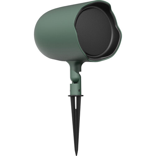 Outdoor Speaker Backyard Speaker JBL Professional 6" Coaxial Ground-Stake Landscape Loudspeaker Green GSF6-G