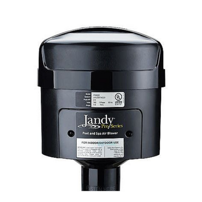 Jandy Pro Series Blower, 1 Hp, 120V with durable weatherproof housing for spa use.