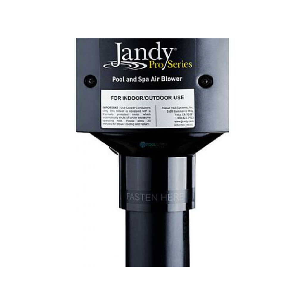 Jandy Pro Series Blower, 1 Hp, 240V with weatherproof housing for powerful spa airflow