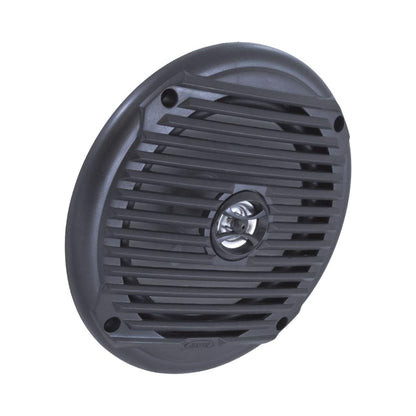 Jensen MS6007B 6-1/2" Marine Speaker – 60W, black, weather-resistant audio solution for boats and outdoor spaces.