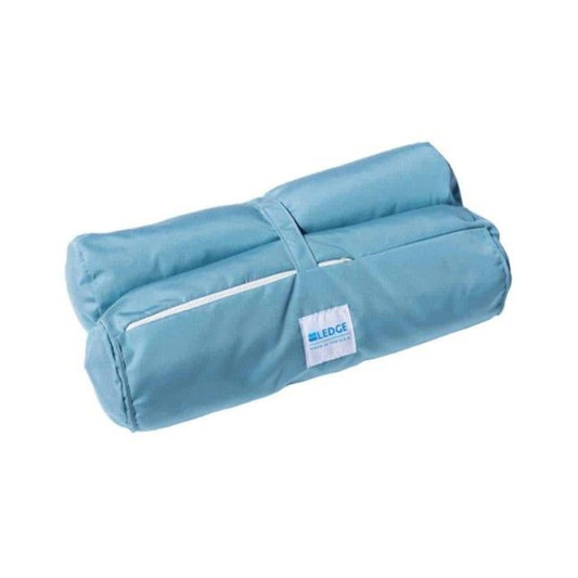 Ledge Lounger Laze Noodle Canvas Mineral Blue – Comfortable, weather-resistant pool float with a sleek mineral blue design