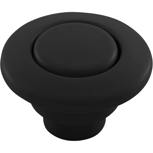 Len Gordon 15 Classic Air Button Trim Kit Black with sleek, modern design for pools.