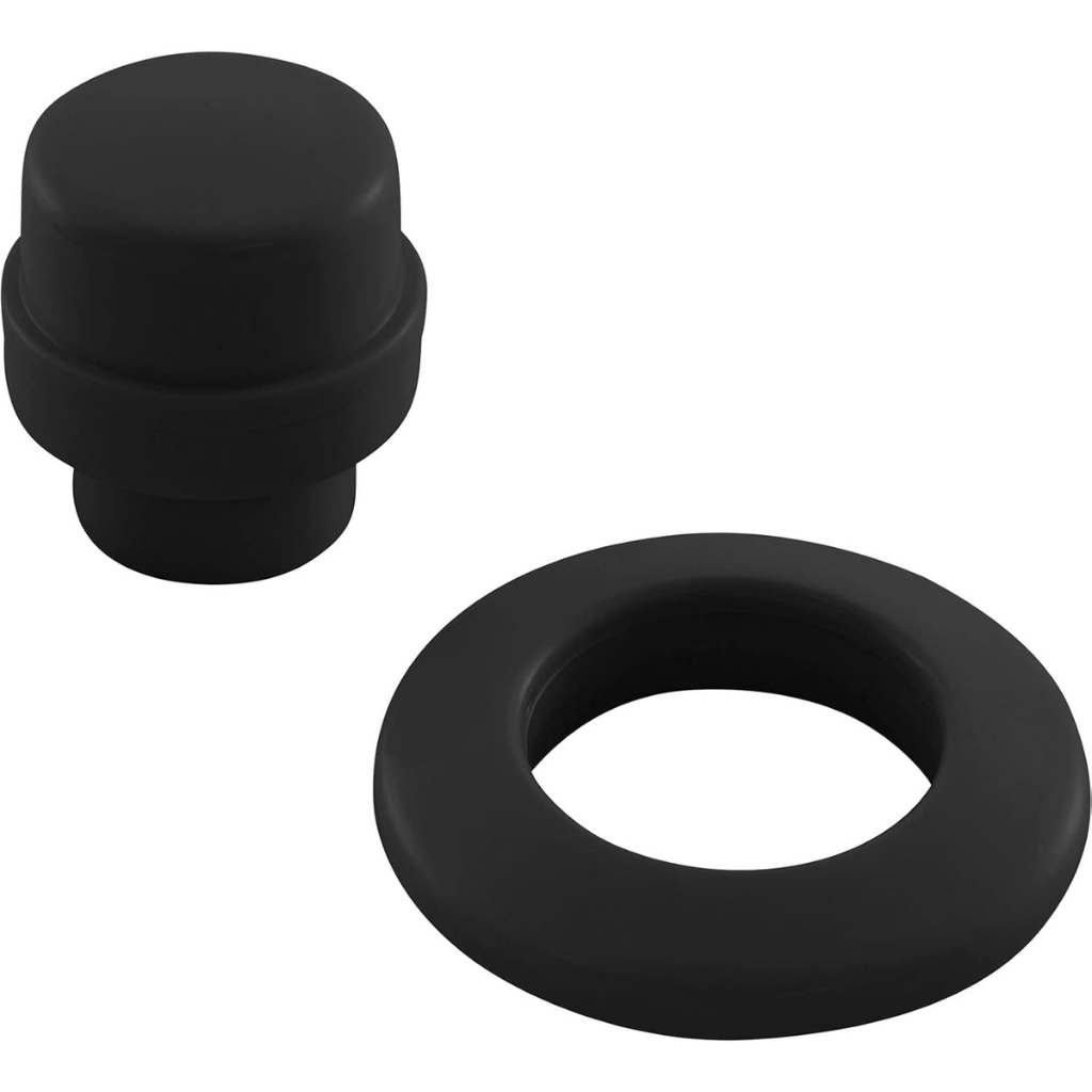 Len Gordon 15 Classic Air Button Trim Kit Black with sleek, modern design for pools.