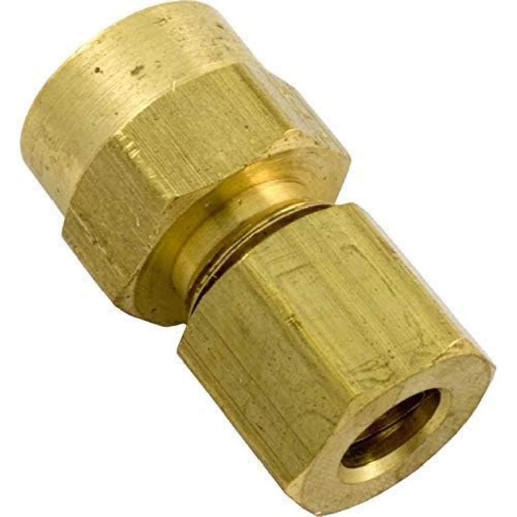 Durable Len Gordon Compression Fitting 1/8in x 1/4in Brass Tube for leak-proof connections