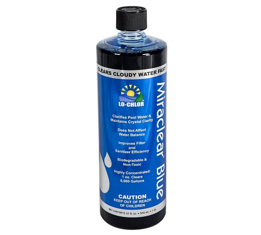 Lo-Chlor LO-MCB-1 MiraClear Blue Water Clarifier 1-Quart