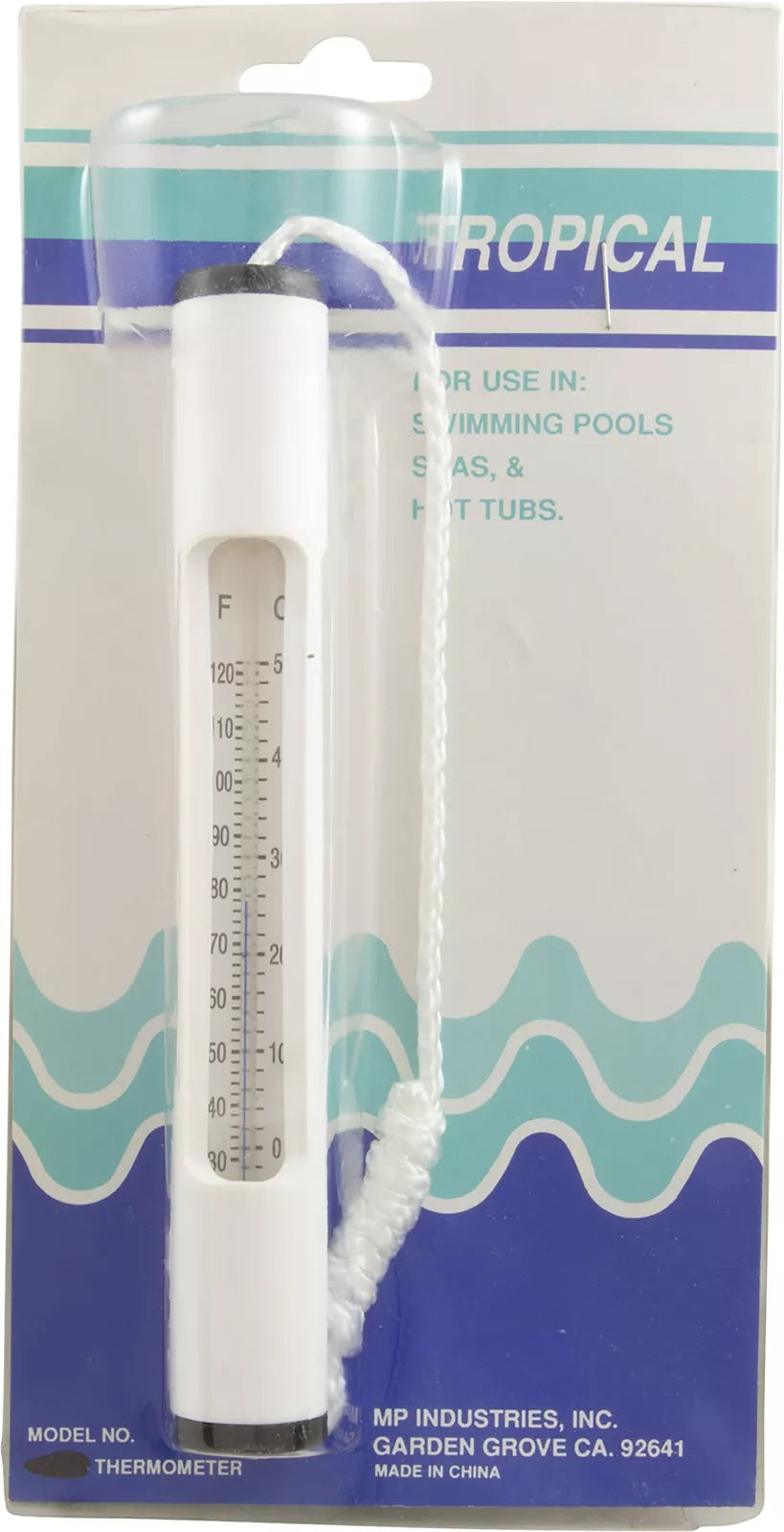 MP Industries MP-1951M Hanging Spa Thermometer for Pools, Hot Tubs & Gardens