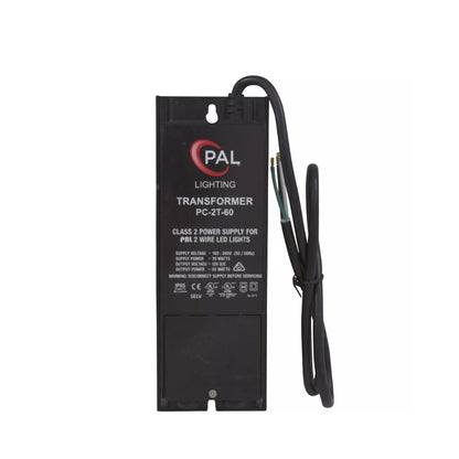 PAL 2-Wire Power Supply 12 VDC 60W for Outdoor LED Lighting Systems