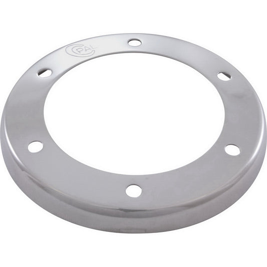 PAL Lighting 42-2TS Stainless Steel Escutcheon – High-quality accessory for 2T2/2T4 nicheless pool lighting systems.