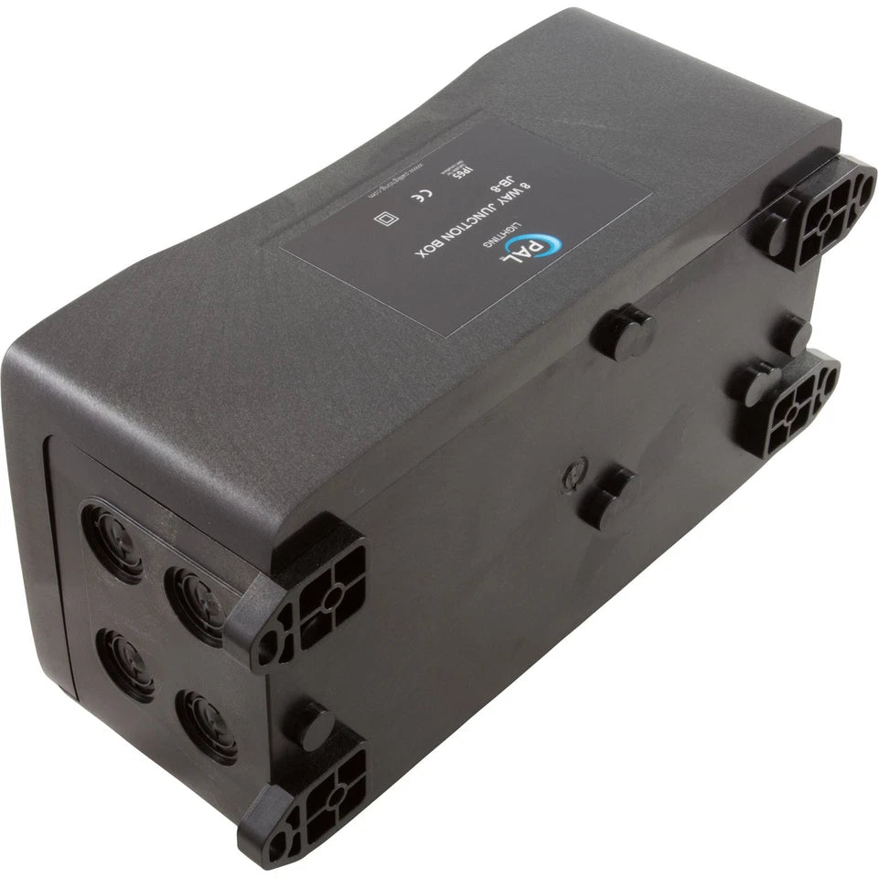 PAL Lighting 8-Way Junction Box – Durable, Weatherproof Connection Box for Pool & Outdoor Lighting