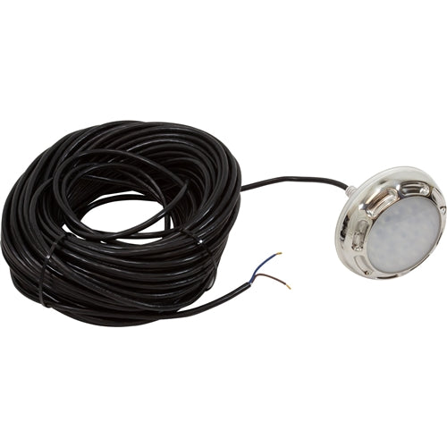 PAL Lighting EvenGlow Cool White Nicheless Pool Light with 80ft cable, energy-efficient LED for pools.